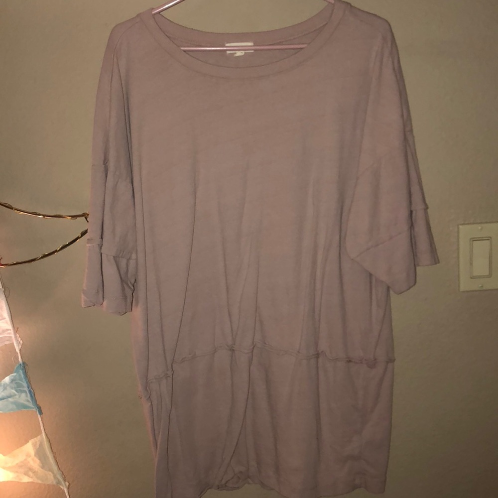 Oversized baby pink tunic size small